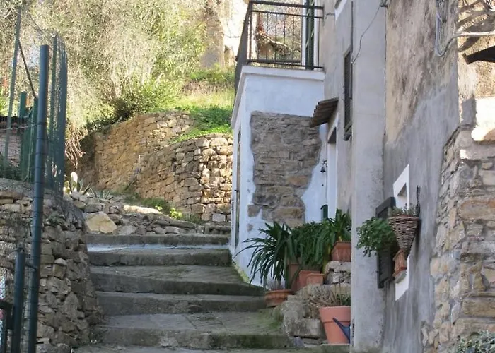 Ligurisches Rustico, Umgeben Von Olivenhainen Am Dorfrand Prázdninový dům *